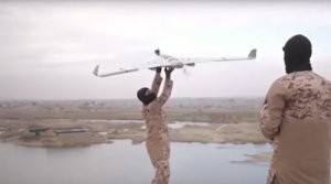 İŞİD yaraqlıları PUA-dan istifadə ilə bağlı ilk videogörüntüləri yayıb