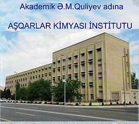 Aşqarlar Kimyası İnstitutu Müdafiə Sənayesi Nazirliyinə birgə fəaliyyət proqramı təklif edib