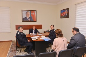 Baş prokuror Zakir Qaralov Sumqayıtda vətəndaşları qəbul edib