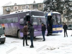 Bakıya bütün istiqamətlərdən avtobuslar gecikir