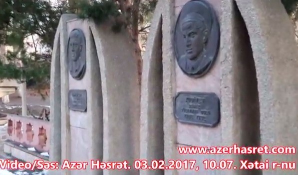 Xətai rayonundakı baxımsız abidə şəhidlərindirmi?