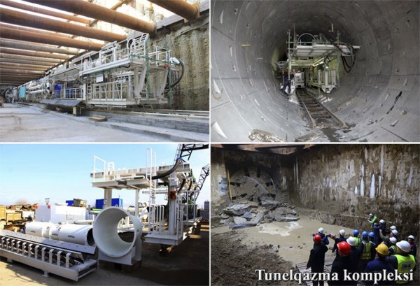 Metropoliten yeni tunelqazma kompleksi alıb