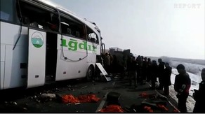 Türkiyədəki qəzada ölən 3 azərbaycanlının meyiti vətənə göndərilib