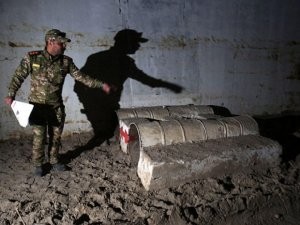 İŞİD-in daha bir yeraltı bazası tapıldı