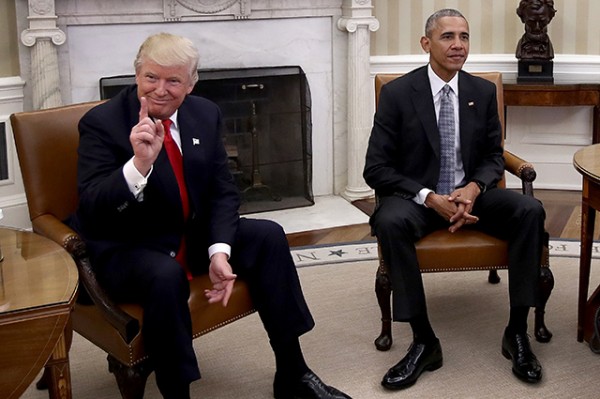 Tramp Obamanı təhqir etdi: “Maymaq“