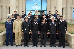 Pakistan nümayəndə heyəti Azərbaycanın Hərbi Dəniz Qüvvələrində olub