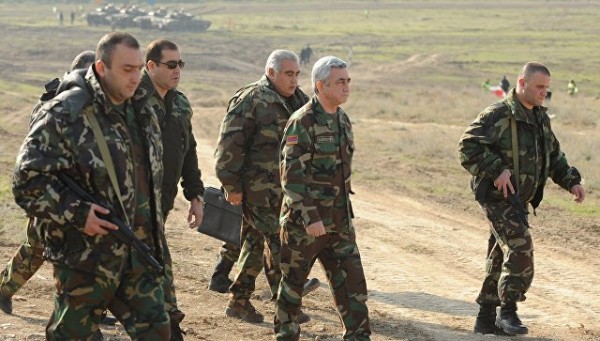 Sarkisyan Dağlıq Qarabağa gedib