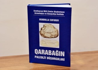 “Qarabağın paleolit düşərgələri” kitabı aprel döyüşlərinin şəhidlərinə həsr olunub