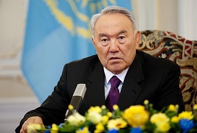 Nazarbayev “Heydər Əliyev” ordeni ilə təltif edildi