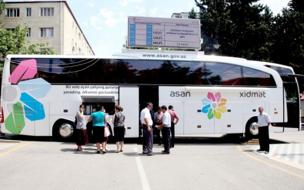 Səyyar “ASAN xidmət” Şəmkirdə və Novxanı qəsəbəsində vətəndaşlara xidmət göstərəcək