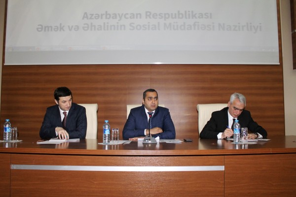 Nazirlikdə Ümumdünya  Əməyin Mühafizəsi günü ilə əlaqədar tədbir keçirilib