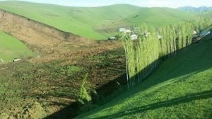 Qırğızıstanda güclü torpaq sürüşməsi baş verib