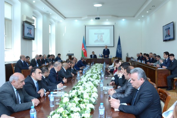 Ümummilli lider Heydər Əliyevin irsi UNEC-də təbliğ olunur