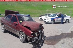 Erməni hərbçilər qəzaya düşdü