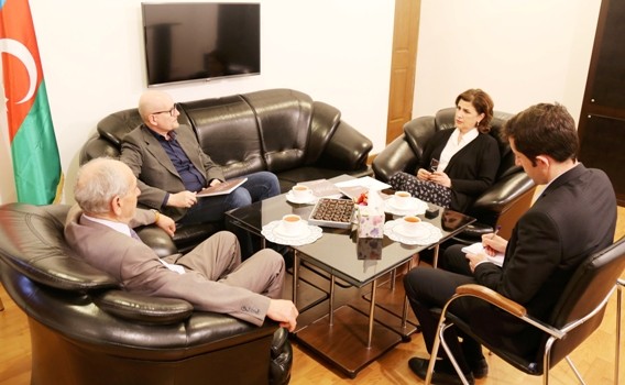 Alman nəşriyyatının direktoru Tərcümə Mərkəzində