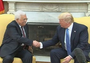 Donald Trampla Mahmud Abbasın görüşü başa çatıb