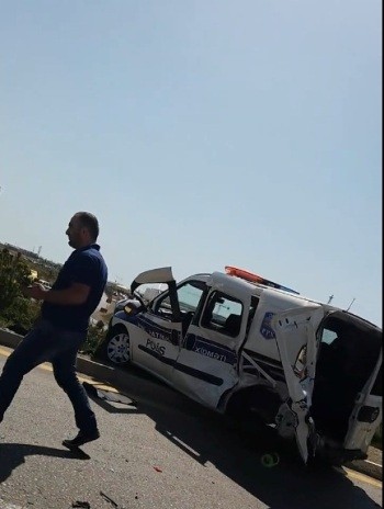 Polis maşını “Porşe“ ilə toqquşdu, polis öldü - GÖRÜNTÜLƏR