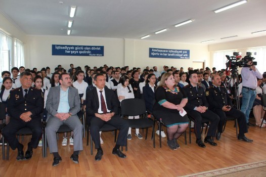 “Narkomaniya bəşəriyyətin faciəsidir” mövzusunda tədbir keçirilib