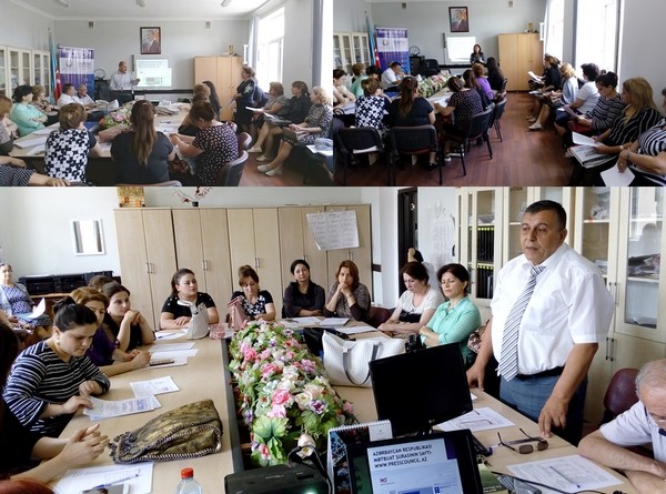 CASCFEN Kürdəmirdə müəllimlər üçün seminar keçirdi