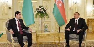 Azərbaycan prezidenti türkmənistanlı həmkarının yubileyini təbrik edib