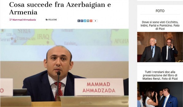 Azərbaycan diplomatı italyan parlamentarilərini tənqid edən erməni səfirinə cavab verib