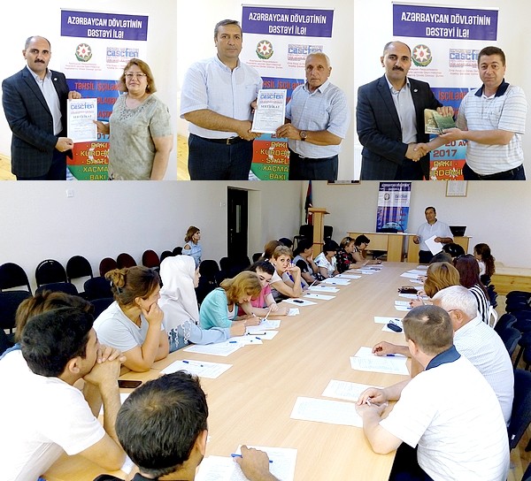 CASCFEN Xaçmaz müəllimləri üçün seminar keçirdi