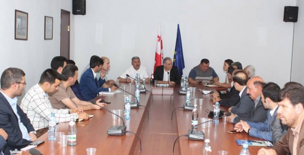 İranlı sahibkarlar Marneuliyə səfər ediblər