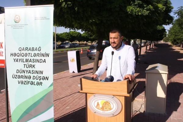 Kapadokyada Qarabağ küçəsi açılıb