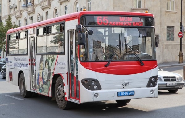 Bakıda bu marşrutun son dayanacağı dəyişdirildi