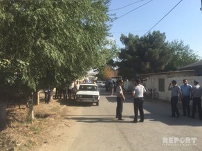 Hacıqabulda qətliam törədən şəxs polis tərəfindən zərərsizləşdirildi-FOTO