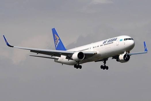 Quş “Air Astana“nın təyyarəsini geri qaytardı