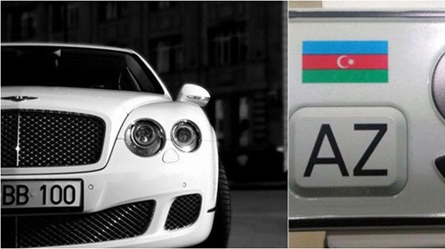 Azərbaycanda fantastik qiymətə avtomobil nömrəsi: