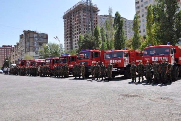 Azərbaycan Gürcüstana 3 helikopter, 15 texnika, 126 nəfər canlı qüvvə göndərib