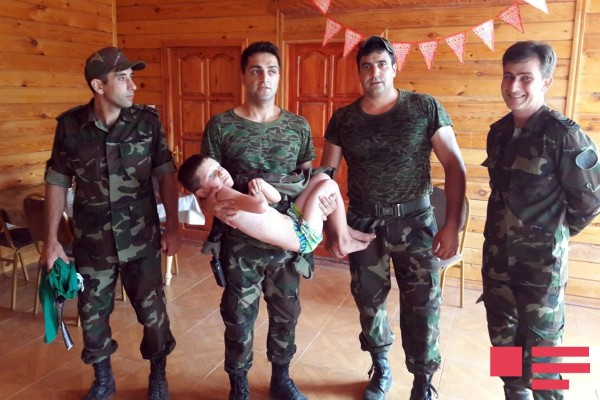 Qubada meşədə itkin düşən 5 yaşlı uşaq tapıldı