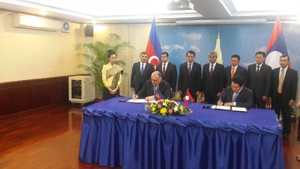 Laos və Azərbaycan XİN Memorandum imzalayıblar