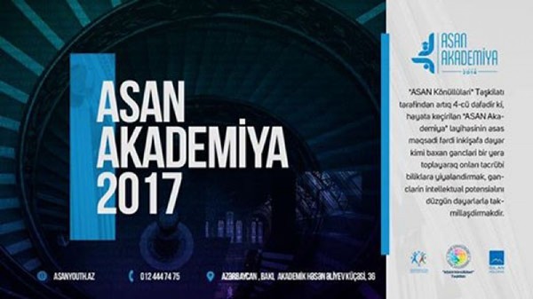 “ASAN Akademiya - 2017”yə start verilib