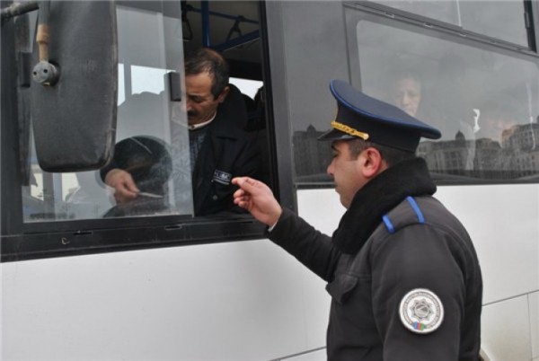 Bakı-Sumqayıt avtobuslarına qarşı reyd: 24 avtobus xətdən çıxarıldı