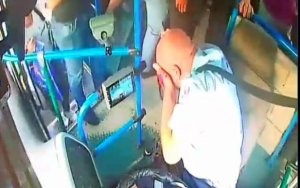 Polis Bakıda avtobus sürücüsünü döyən şəxsi həbs etdi