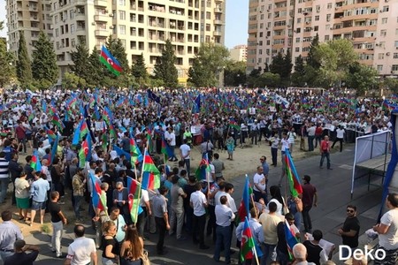 Bakıda Milli Şuranın mitinqi keçirilir