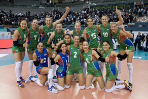 Qadın voleybolçularımız Avropa çempionatında yarımfinala vəsiqə qazanıb