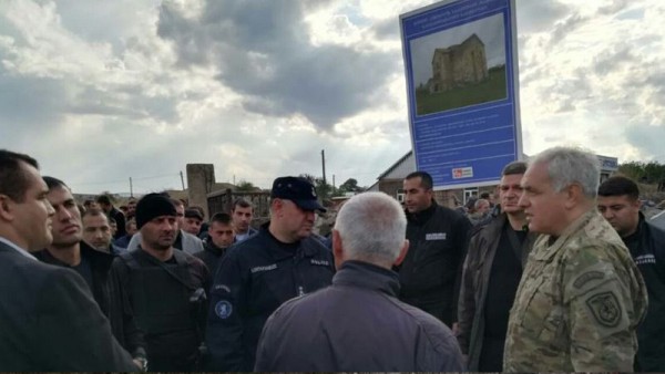 Gürcüstan DİN ermənilərlə polis arasında qarşıdurma ilə bağlı məlumat yayıb