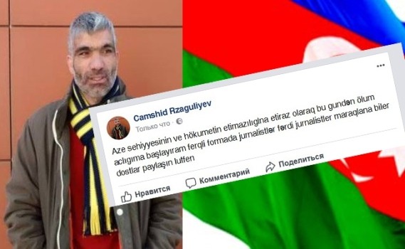 Qarabağ döyüşçüsü ölüm aclığına başlayır – ETİRAZ