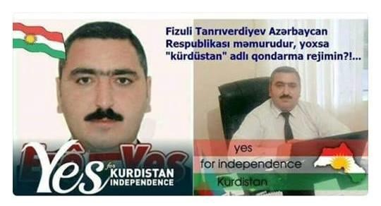 Bərzanini sevən laçınlı məmurdan yeni paylaşım