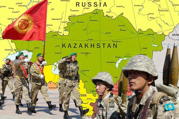Qazaxıstan Qırğızıstanla sərhədə qoşun toplayır