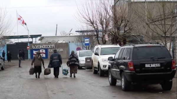 Gürcüstan gömrüyündə Ermənistan vətəndaşları saxlanıldı