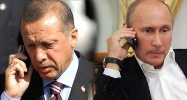 Putinlə Ərdoğan arasında telefon danışığı olub