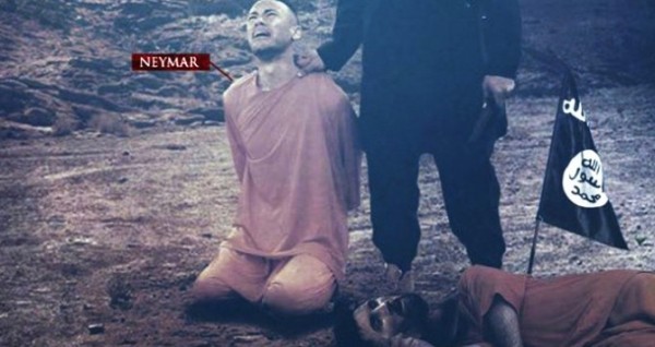 İŞİD Messidən sonra Neymarı hədəf aldı - FOTO