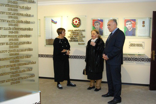 Şəhid anası oğlunun təhsil aldığı universitetdə