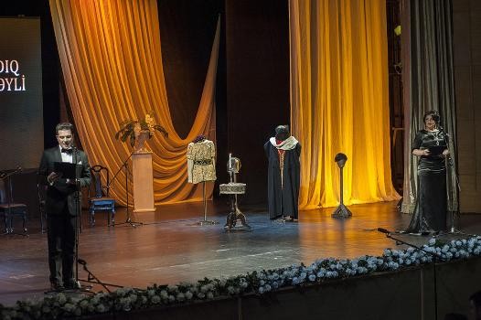 Milli Dram Teatrında Ağasadıq Gəraybəylinin 120 illiyinə həsr olunan tədbir keçirilib