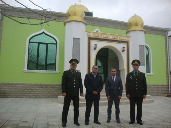 Cəzaçəkmə Müəssisəsində məscid tikilib
